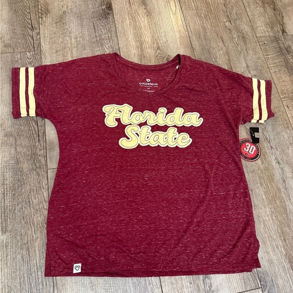 Colosseum Tops - Colosseum Maroon Florida State Tee